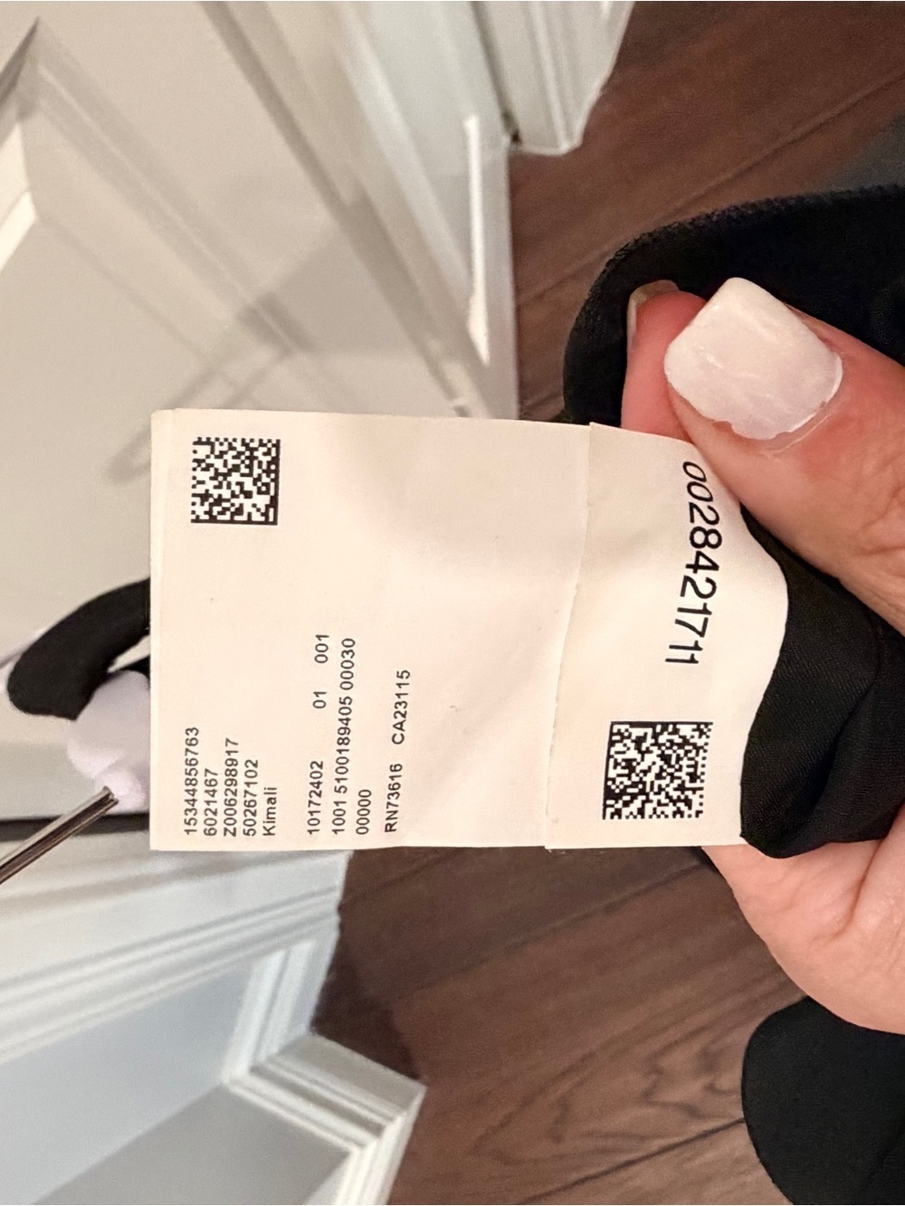 HUGO Black Textured Sleeveless Midi Dress - Picture 4 of 5